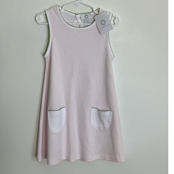 The Proper Peony Pink Striped A Line‎ dress